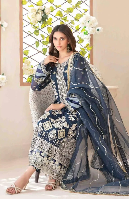 FENELLA Fancy Heavy Embroidered Collection 2024 - FFHEC-D-3609