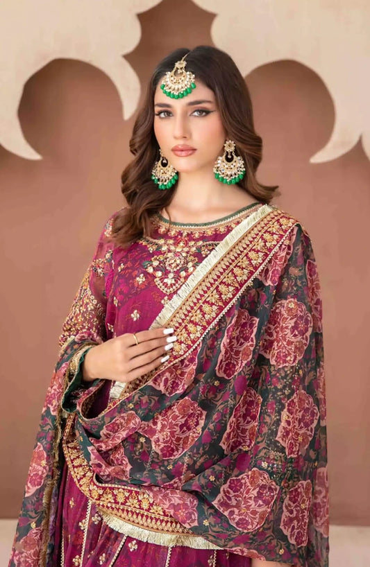 FENELLA Fancy Heavy Embroidered Collection 2024 - FFHEC-D-3610