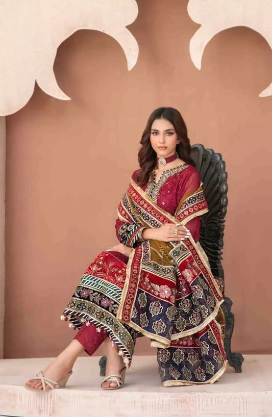 FENELLA Fancy Heavy Embroidered Collection 2024 - FFHEC-D-3611