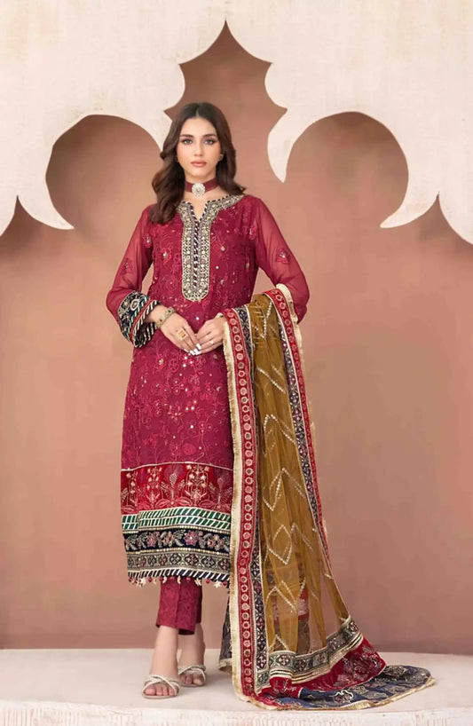 FENELLA Fancy Heavy Embroidered Collection 2024 - FFHEC-D-3611
