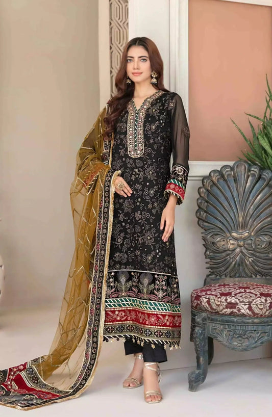 FENELLA Fancy Heavy Embroidered Collection 2024 - FFHEC-D-3612