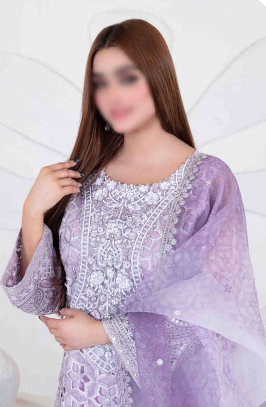 Gelareh - Exclusive Organza Collection 2024 By Tawakkal Fabrics - D 3654