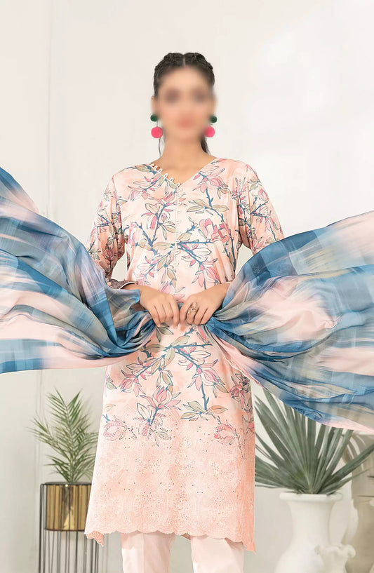 Fasha -  Digital Printed Viscose RTW Collection - D-3681