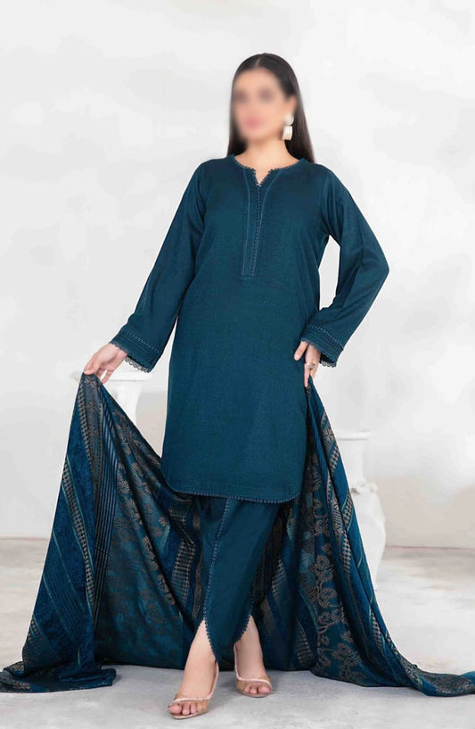 Persika Leather Peach-Fancy Leather Peach Shawl Collection 2024 - D 3731