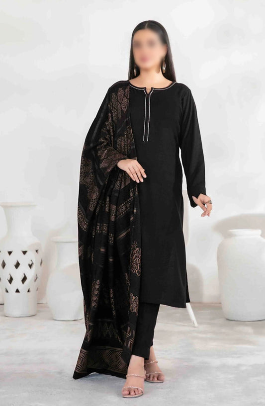 Persika Leather Peach-Fancy Leather Peach Shawl Collection 2024 - D 3733