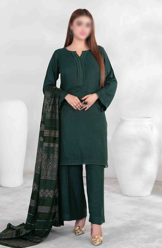 Persika Leather Peach-Fancy Leather Peach Shawl Collection 2024 - D 3734