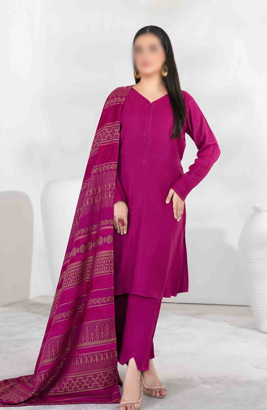 Persika Leather Peach-Fancy Leather Peach Shawl Collection 2024 - D 3736