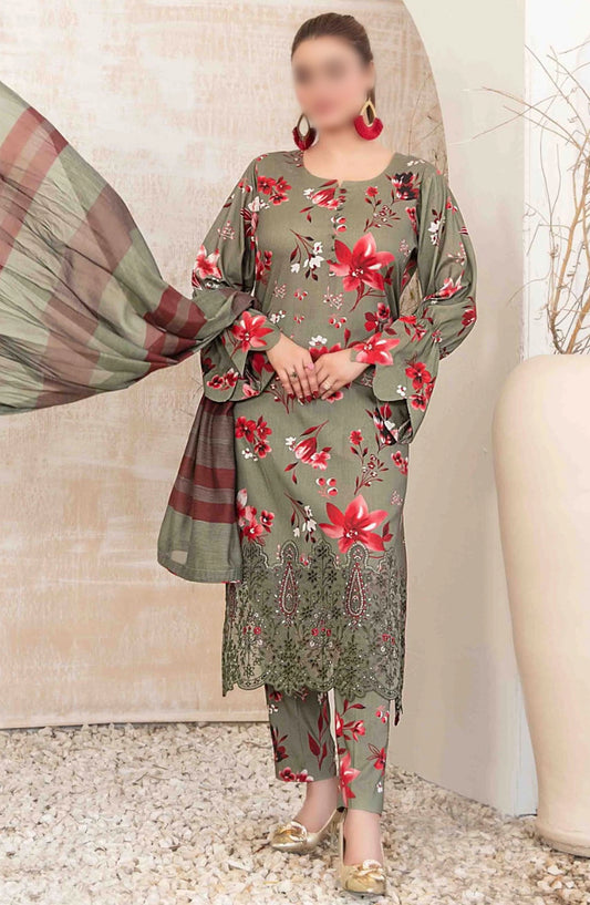 Marnina - Embroidered Staple Digital Collection - D-3871