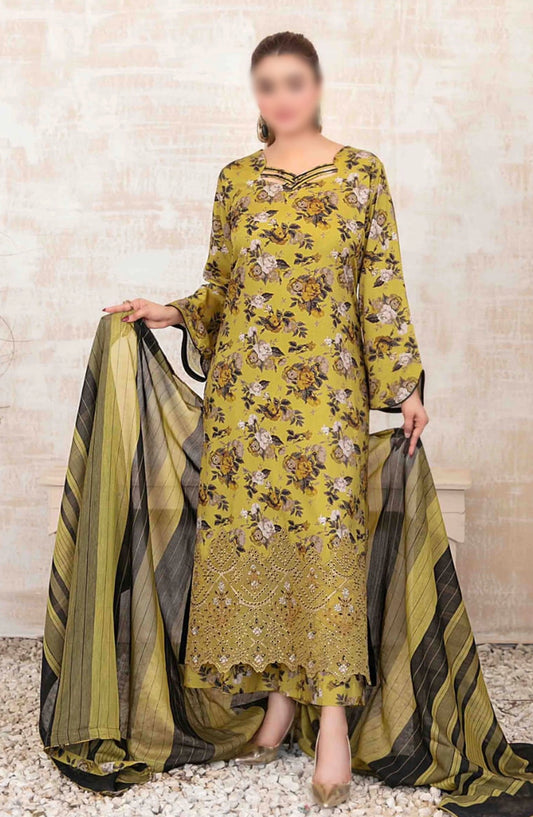 Marnina - Embroidered Staple Digital Collection - D-3874