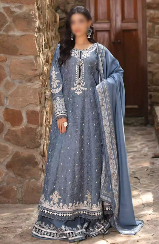 Noor Suzaanikari Winter Shawl Collection By Saadia Asad - D-3 ZUVA