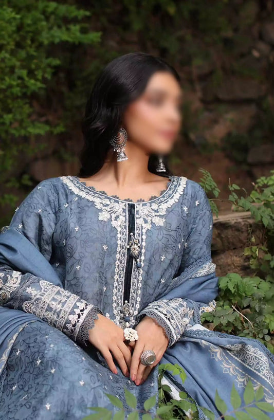 Noor Suzaanikari Winter Shawl Collection By Saadia Asad - D-3 ZUVA