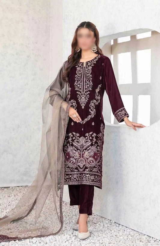 Velvet Reverie - Fancy Velvet Collection  - VR-D-4044