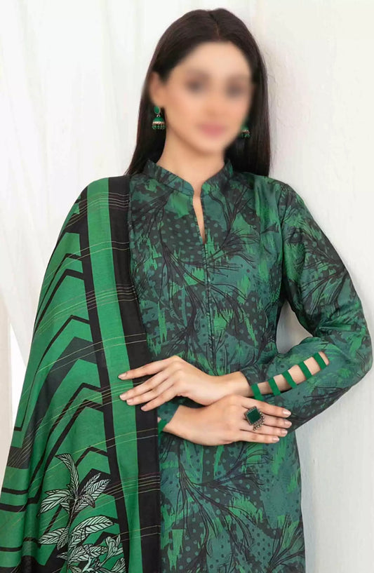 Harika - Embroidered Digital Viscose Jacquard Collection - D 4046