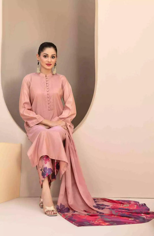 Ferda - Stitched Shamry with Digital Silk Dupatta Collection 2024 - FS-D-5025