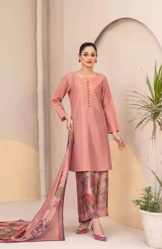 Ferda - Stitched Shamry with Digital Silk Dupatta Collection 2024 - FS-D-5027