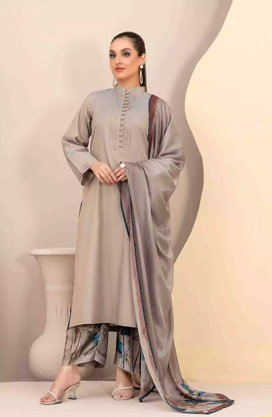 Ferda - Stitched Shamry with Digital Silk Dupatta Collection 2024 - FS-D-5029