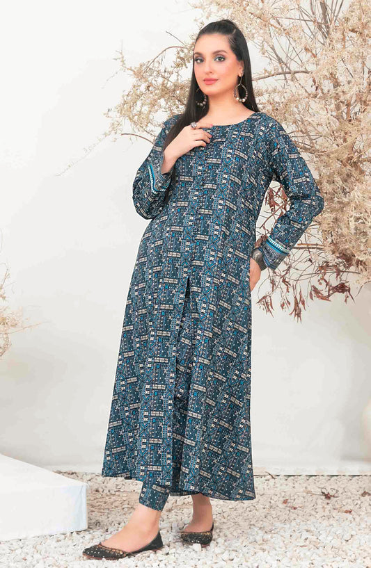 Necla by Tawakkal Fabrics Printed Cotton Stitched 2 Piece - D-5244 - TF25NCV3 - Blue - Summer Collection