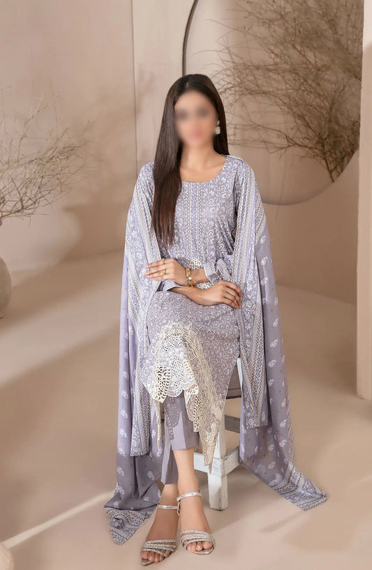 Banah - Embroidered Printed Lawn Collection By Tawakkal Fabrics - D 9115