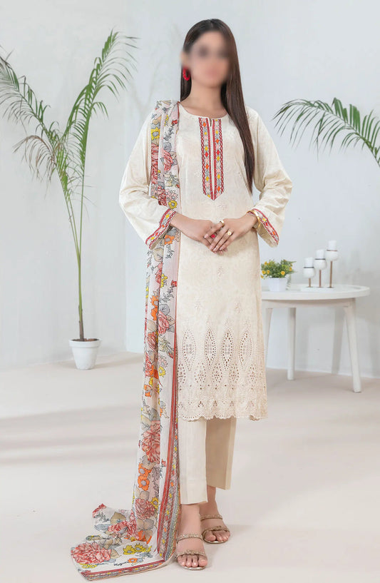 Banah - Embroidered Printed Lawn Collection By Tawakkal Fabrics - D 9121