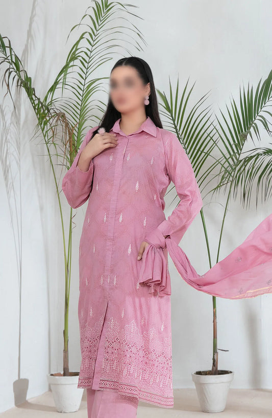 Banah - Embroidered Printed Lawn Collection By Tawakkal Fabrics - D 9123