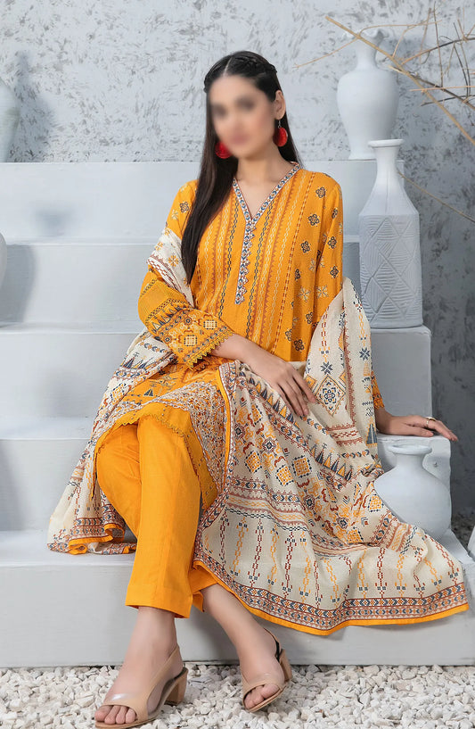 Cloite - Stitched Embroidered Digital Lawn Collection 2024 - D-9430
