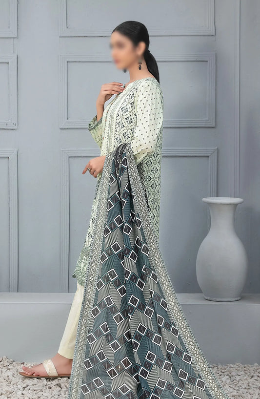 Cloite - Stitched Embroidered Digital Lawn Collection 2024 - D-9433