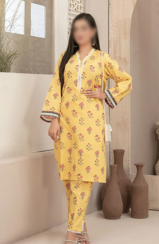 Malia - Stitched Digital Printed 2pcs Collection 2024 - D-9469