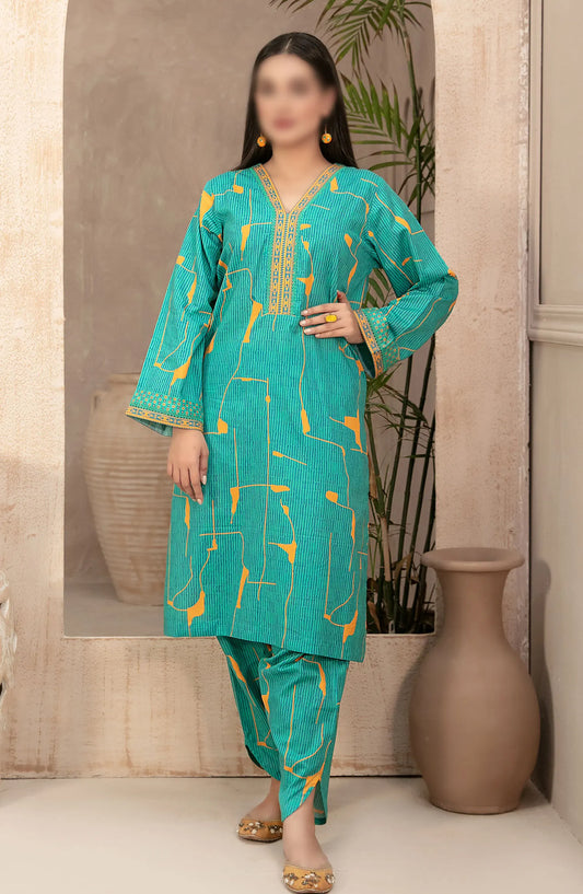 Malia - Stitched Digital Printed 2pcs Collection 2024 - D-9470