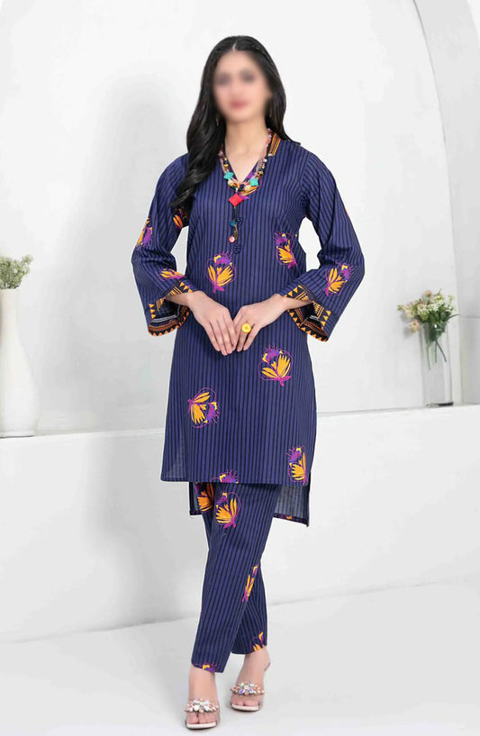 Paniz Vol II - Stitched Digital Printed 2pcs Collection 2024 - D 9501