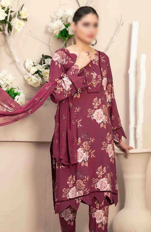 Lida Vol 3 - Stitched Digital Staple Collection - D 9905