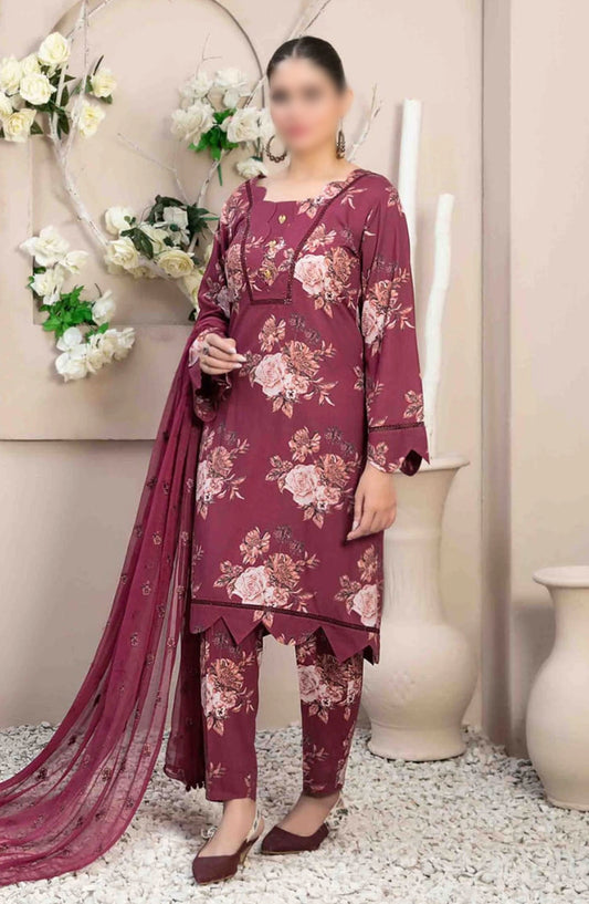 Lida Vol 3 - Stitched Digital Staple Collection - D 9905