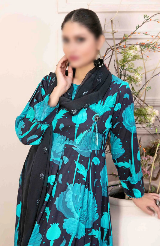 Lida Vol 3 - Stitched Digital Staple Collection - D 9906