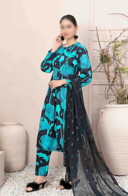 Lida Vol 3 - Stitched Digital Staple Collection - D 9906