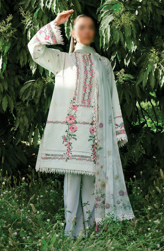 Sardinia Cocktail Unstitched Summer Prints Edit 2024 - D 04 Rosa