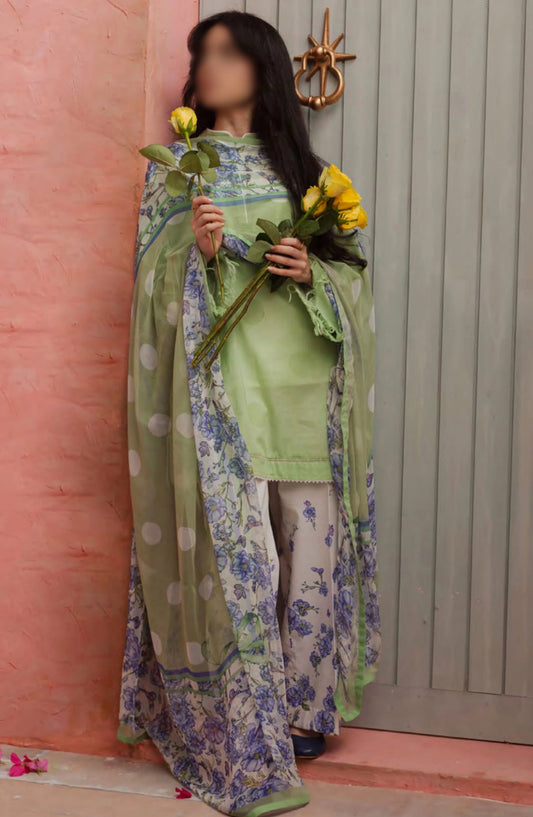 Coco Prints By ZaraShahjahan - D 01 POMELO