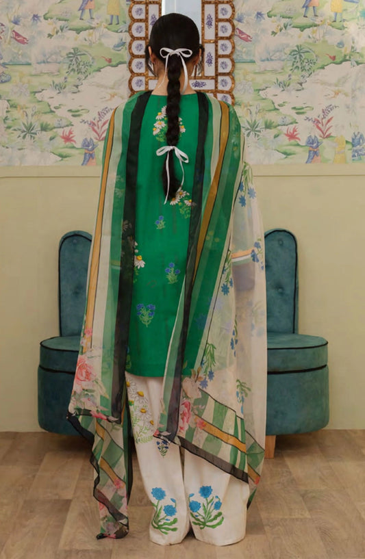 Coco Prints By ZaraShahjahan - D 10 CHERIMOYA