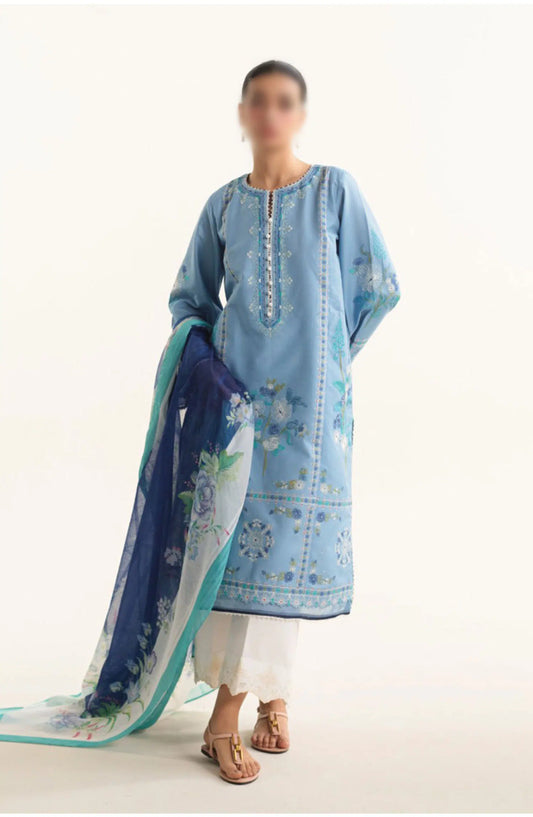 COCO Lawn Volume II by Zara Shahjahan - D1B DAHLIA