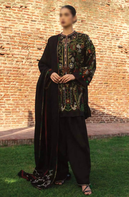 Zara Shahjahan Winter Unstitched 2024 - D4-LALEH