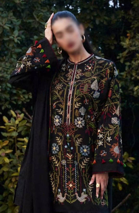 Zara Shahjahan Winter Unstitched 2024 - D4-LALEH