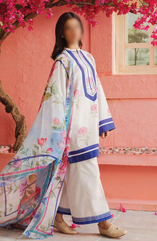 Coco Prints By ZaraShahjahan - D 05 MELON BLUSH