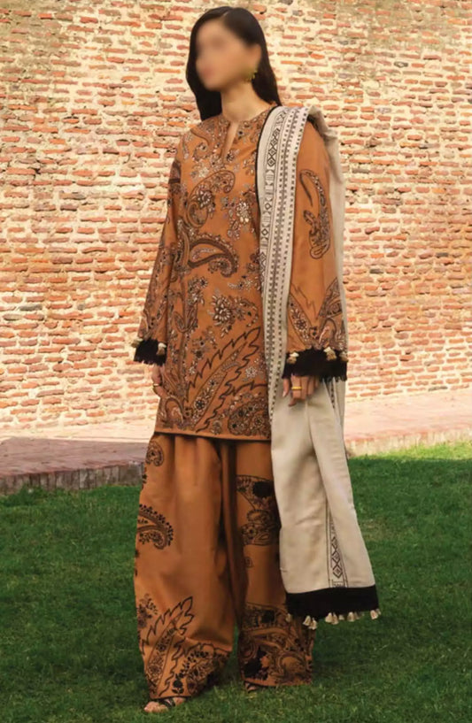 Zara Shahjahan Winter Unstitched 2024 - D6-ROYA