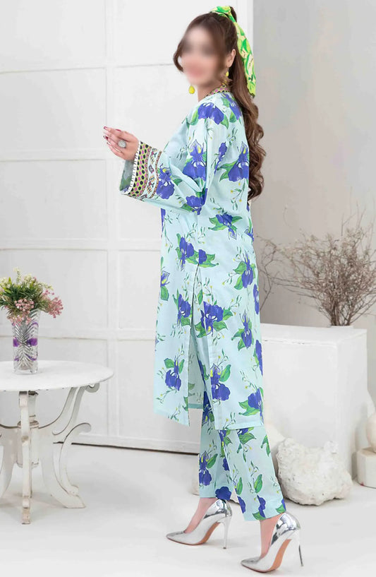 Paniz Vol 1 Stitched Digital Printed 2pcs Collection 2024 - D 9498