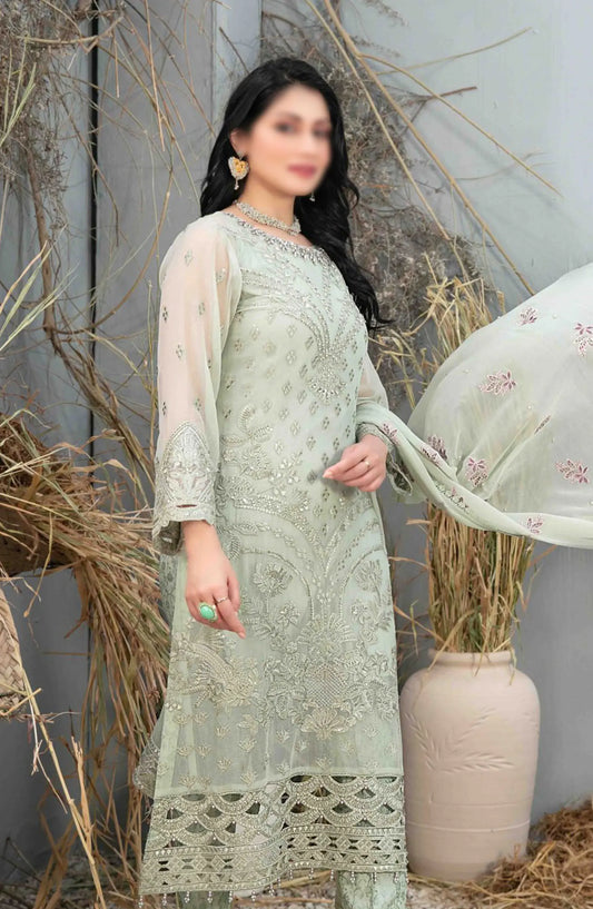 Arushi Fancy Heavy Embroidered Chiffon Collection 2024 - D 9983