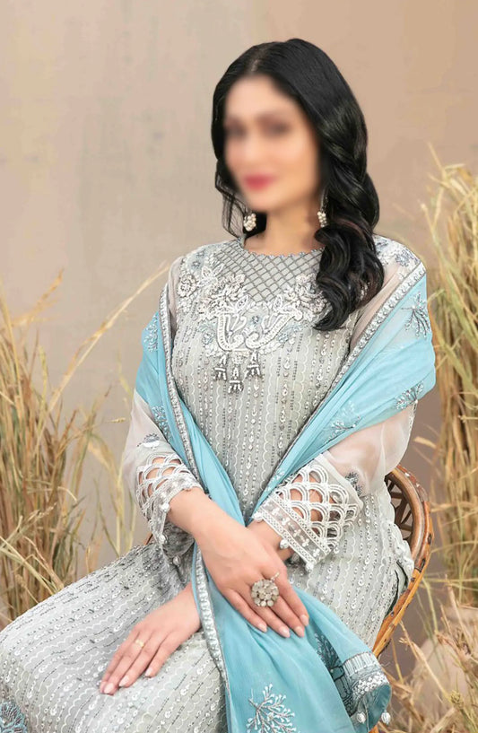 Arushi Fancy Heavy Embroidered Chiffon Collection 2024 - D 9984