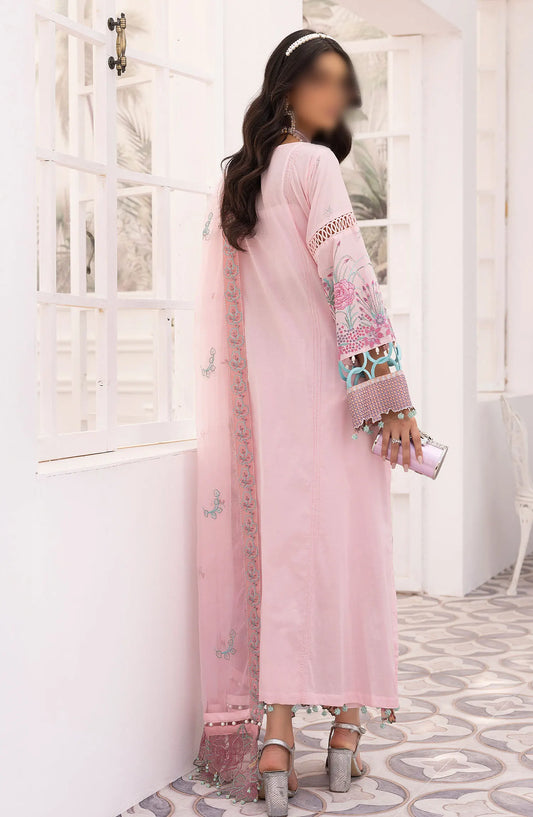 Minha Luxury Lawn Collection 2024 - D 01 A SERAPHIA