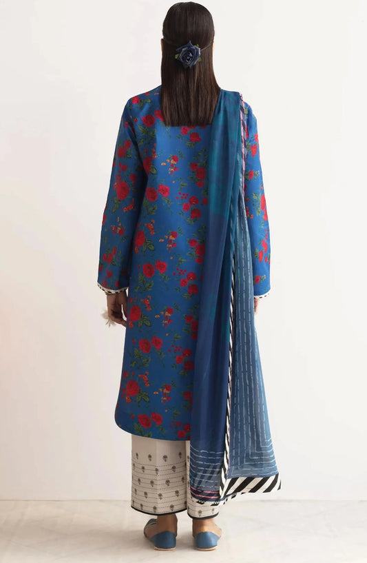 Coco Prints By Zara Shahjahan Collection 2024 - D 01 BULBUL