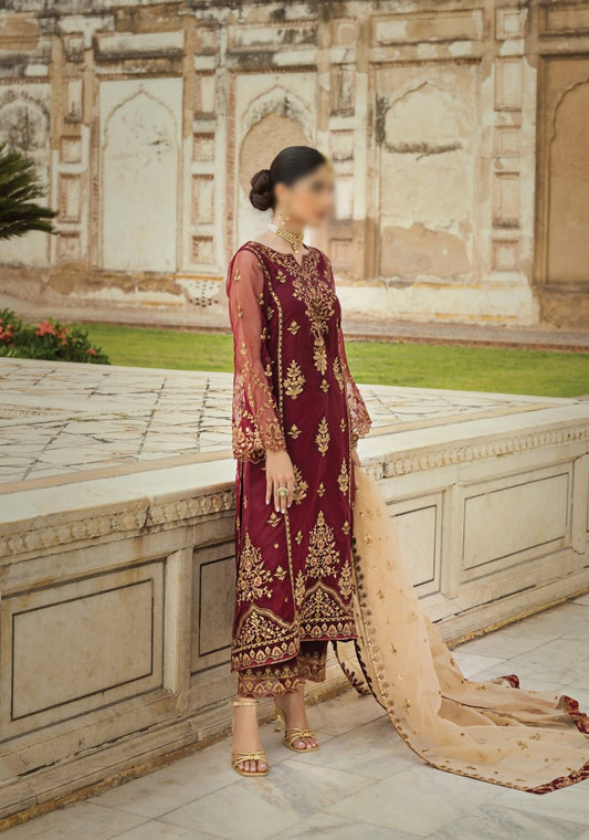 Tahra Luxury Festive Collection by Zainab Chottani - D 01 Jahanara