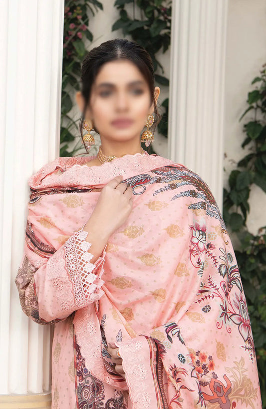 Mashaal Exclusive Digital Embroidered Collection 2024 - D-02