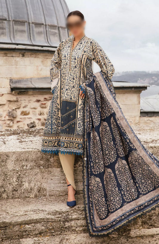 Maria B Unstitched M.Prints Fall Edit 2024 - D 02 A