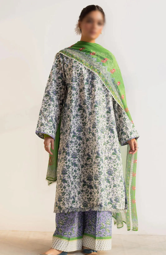 Coco Prints By Zara Shahjahan Collection 2024 - D 02 NARGIS